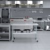 Amgood 24x60 Rolling Prep Table with Stainless Steel Top AMG WT-2460-WHEELS